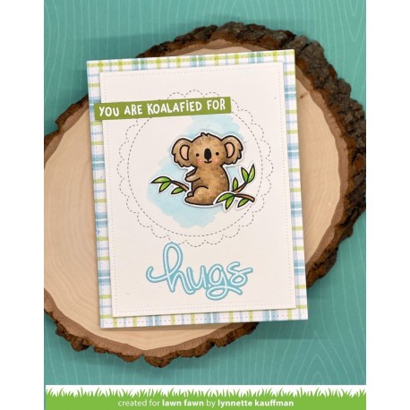 Just Stitching Scalloped Circles Dies - Fustella Lawn Fawn