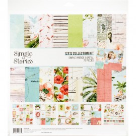 Collector's essential kit "Simple vintage coastal" - di Simple stories 2