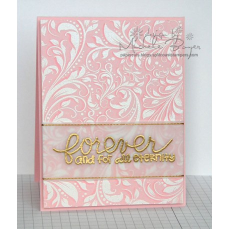 Garden flourish Background - Timbro di My Favorite Things