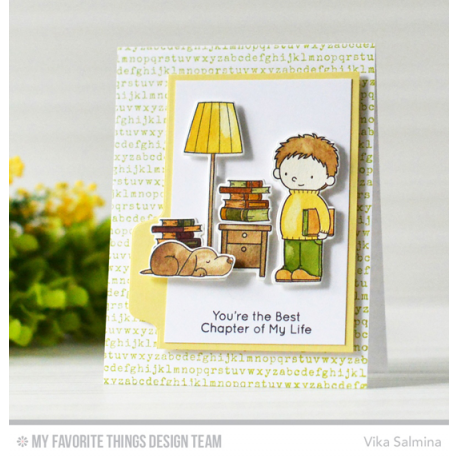 Garden flourish Background - Timbro di My Favorite Things