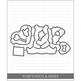 Kobi's Hugs & Kisses - Fustella di Studio Katia