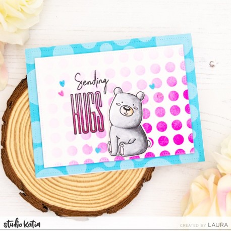 Kobi the birthday bear - Fustella di Studio Katia