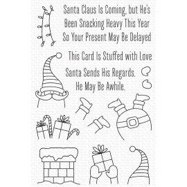 Stuffed Santa - Timbro di My Favorite Things