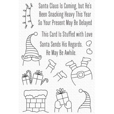 Stuffed Santa - Timbro di My Favorite Things