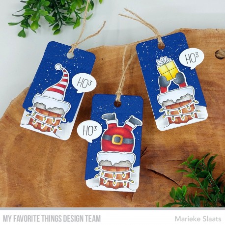 Stuffed Santa - Timbro di My Favorite Things