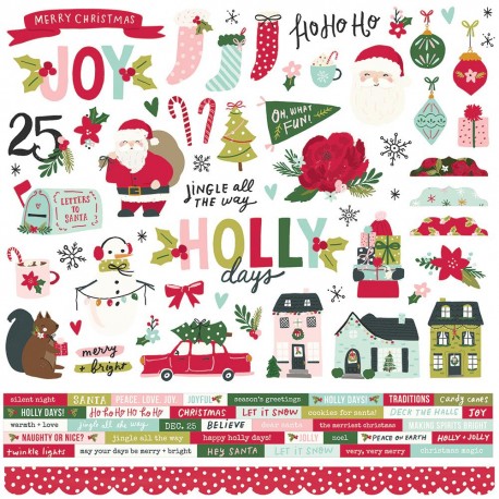 Holly days - Stickers di Simple Stories