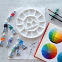 Tavolozza in ceramica - Cerchio cromatico