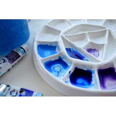 Tavolozza in ceramica - Cerchio cromatico