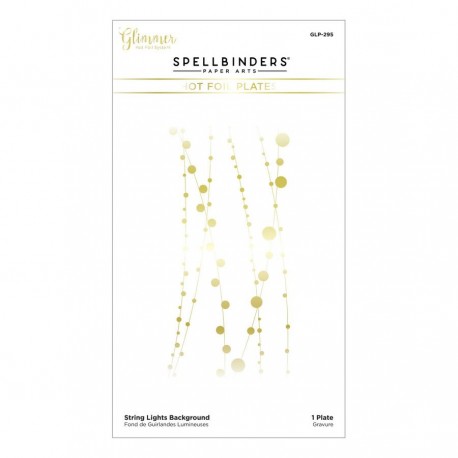 Spellbinders String Lights  - Hot Foil Plate
