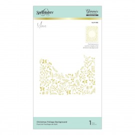Spellbinders Christmas Foliage background - Hot Foil Plate