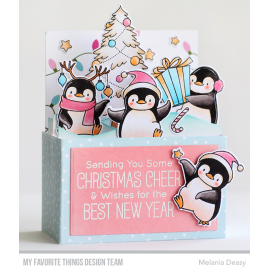 Holiday Penguins - Timbro di My Favorite Things 2
