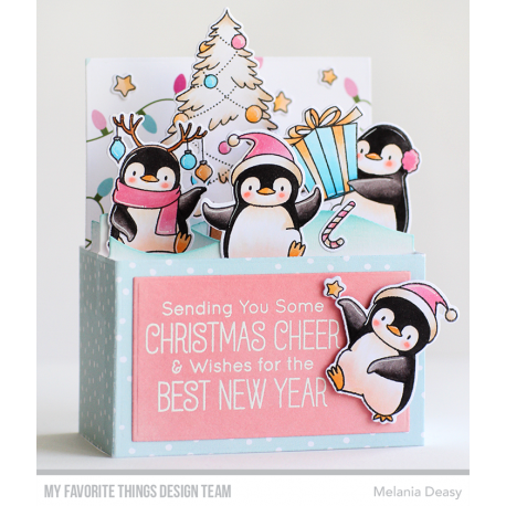Holiday Penguins - Timbro di My Favorite Things