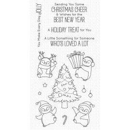 Holiday Penguins - Timbro di My Favorite Things