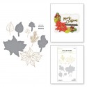 Holiday Florals Hot Foil Plate & Die - di Spellbinders