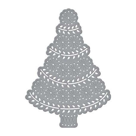 Stitchmas Tree Etched - di Spellbinders