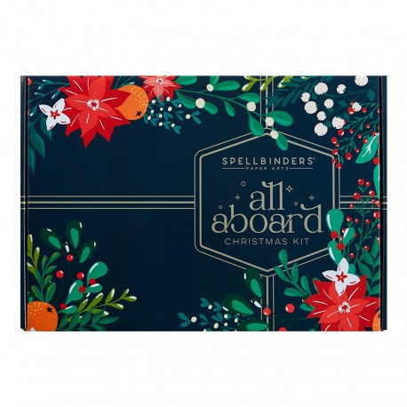 All Aboard Mega Holiday Cardmaking Kit - di Spellbinders