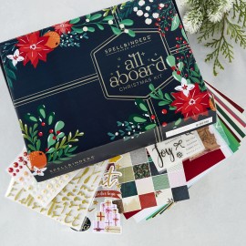 All Aboard Mega Holiday Cardmaking Kit - di Spellbinders