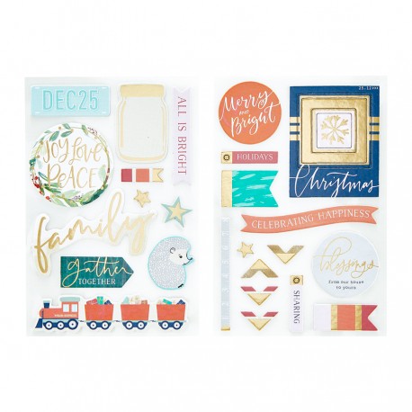 All Aboard Mega Holiday Cardmaking Kit - di Spellbinders