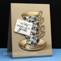Vintage Teacup Stamp Set di Altenew