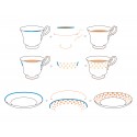 Vintage Teacup Stamp Set di Altenew