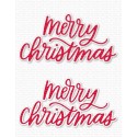 Merry Christmas Die-namics - Fustella My Favorite Things