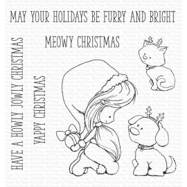Furry and Bright Clear Stamps - Timbro di My Favorite Things