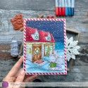 Holiday House Background - Timbro di Stacey Yacula Studio