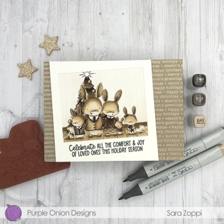 The O'Hares (Bunny Family) - Timbro di Stacey Yacula Studio