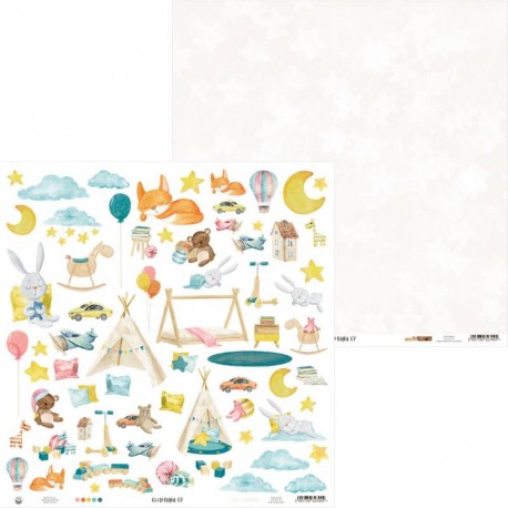 Paper pad  P13 - Good Night 12x12