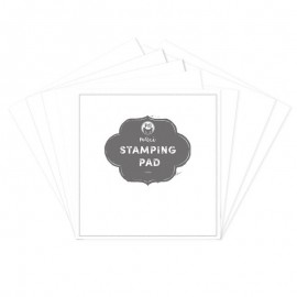 Maxi stamping pad P13 - White 12x12