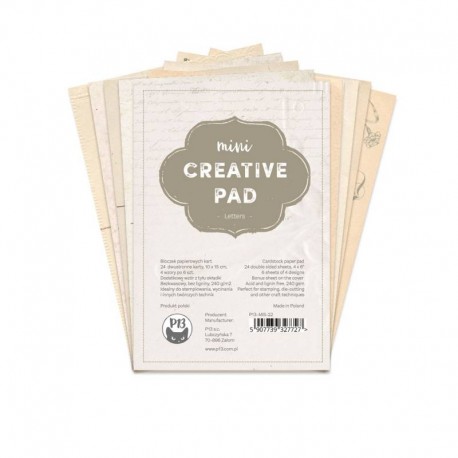 Mini creative pad P13 - Letters