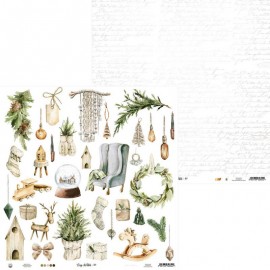 Carta per scrapbooking P13 - Cosy winter 12x12 2