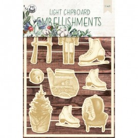 Light chipboard  P13 - The four seasons winter