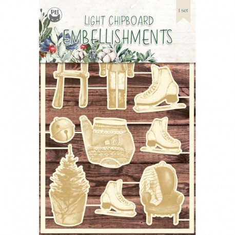 Light chipboard  P13 - The four seasons winter