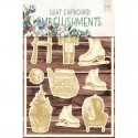 Light chipboard  P13 - The four seasons winter