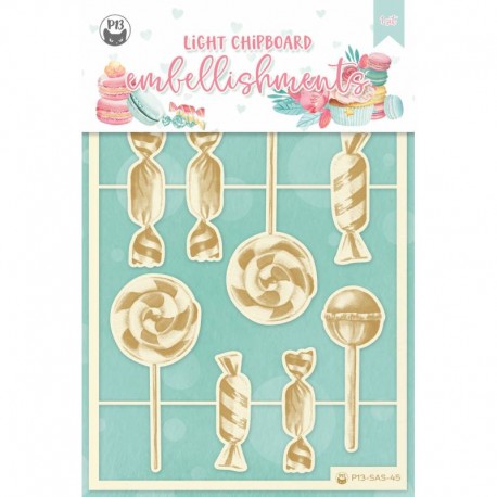Light chipboard  P13 - Sugar and spice
