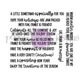 Home For The Holidays Sentiment Set - Timbro di Stacey Yacula Studio