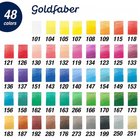 Faber Castell Goldfaber Colour Pencils Set of 48