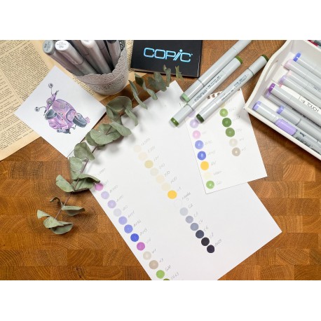 Corso online "Bellezza di primavera" con Marker alcolici