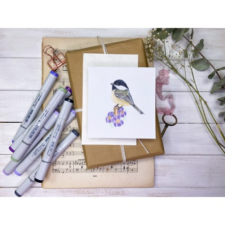 Corso online "Bellezza di primavera" con Marker alcolici