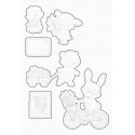 SY Happy Mail Clear Stamps - Fustella di My Favorite Things