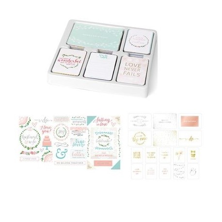 Kit 616 carte - Southern Weddings edition di Project Life