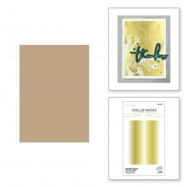Essential Glimmer solid Rectangle - Spellbinders