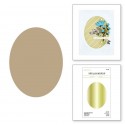 Essential Glimmer solid Oval - Spellbinders