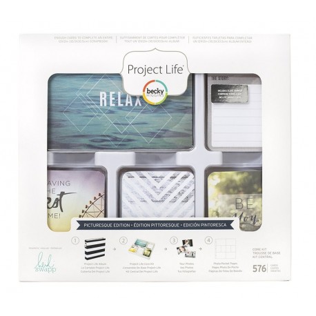 Kit 576 carte - Picturesque edition di Project Life