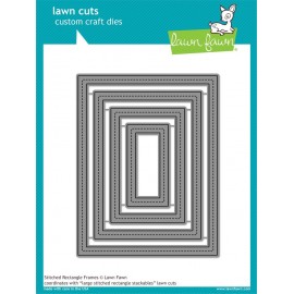 Stitched Rectangle Frames - Fustelle Lawn Fawn