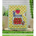 How You Bean? Strawberries Add-On Clear Stamps  Lawn Fawn