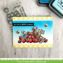 How You Bean? Strawberries Add-On Clear Stamps  Lawn Fawn