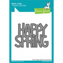 Giant Happy Spring Dies - Fustelle Lawn Fawn