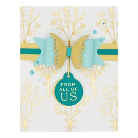 Flowers for You Glimmer Hot Foil Plate & Die - di Spellbinders